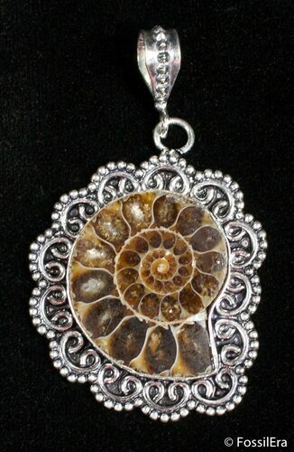 Ammonite Pendant #2708